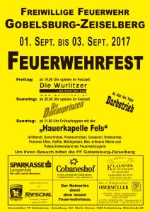 Plakat FF-Fest Gobelsburg 2017