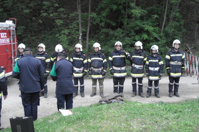 Ausbildungsprüfung Löscheinsatz in Silber – FF Reith