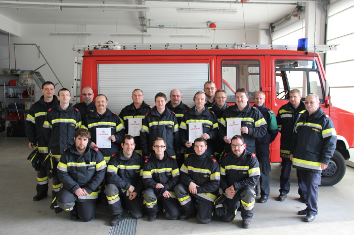 4 Gruppen der FF Gobelsburg – Zeiselberg absolvierten APAS Stufe Bronze