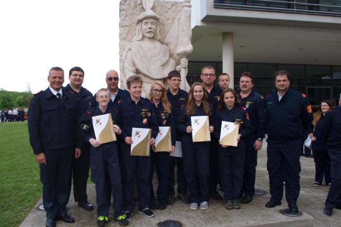 Feuerwehrjugend erwirbt Leistungsabzeichen in Gold!