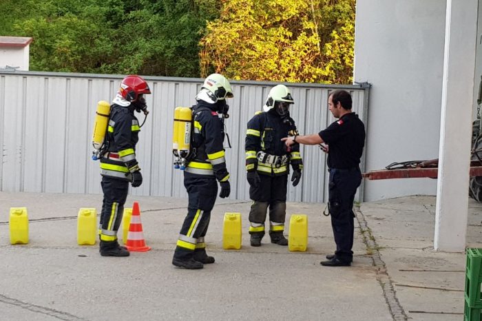 Abschnittsatemschutzübung in Gobelsburg – Gurkentest statt Finnentest!