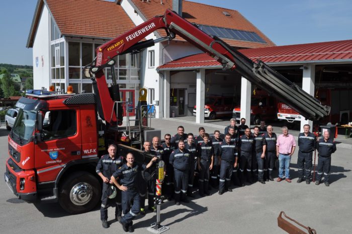 Kranausbildung in der FF Lengenfeld