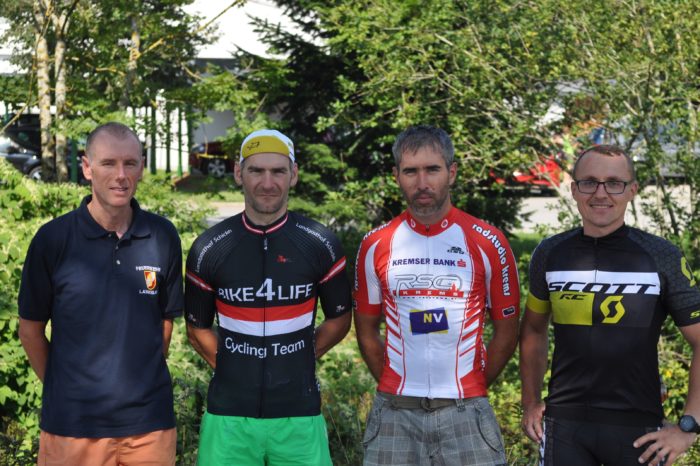 4 Feuerwehrmitglieder aus dem Bezirk Krems bei den Österreichischen Radmeisterschaften