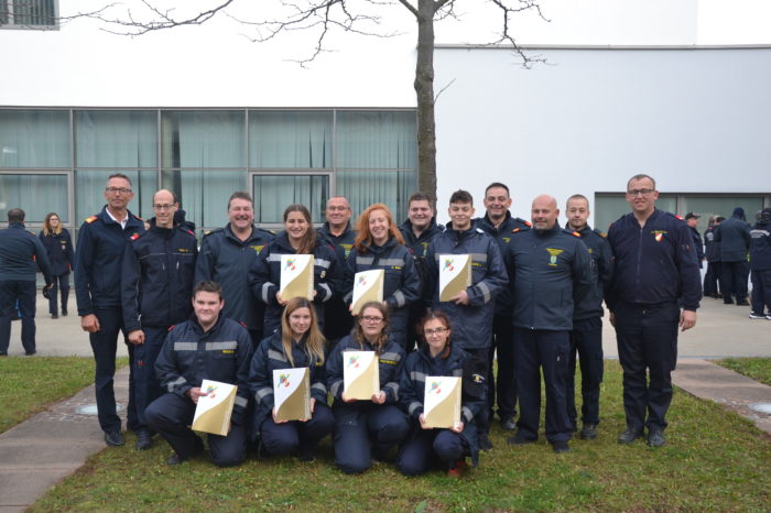 Feuerwehrjugendleistungsabzeichen in Gold der Feuerwehrwehrjugend