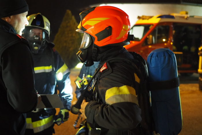 Abschnittsatemschutzübung in Lengenfeld