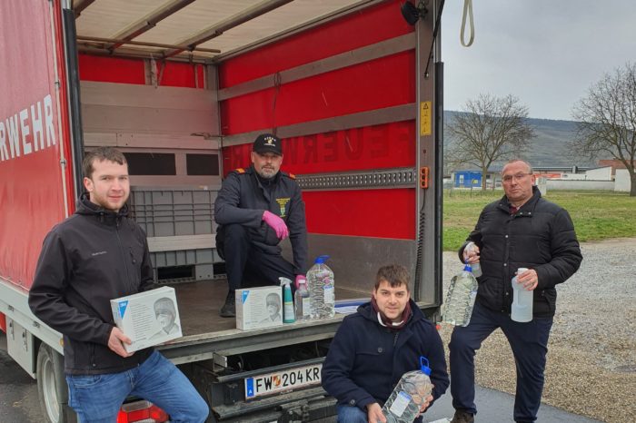 COVID-19 – Desinfektionsmittel für die Feuerwehren