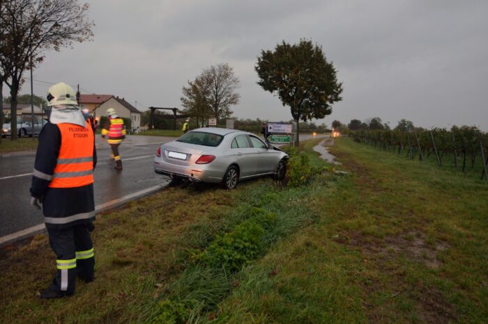 Verkehrsunfall auf der B34