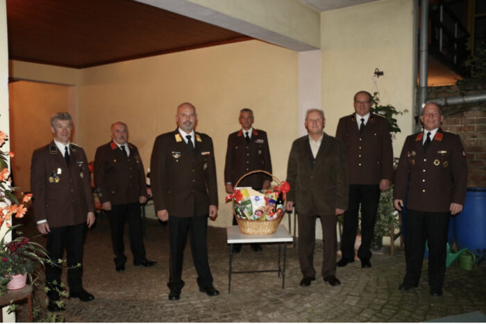 70. Geburtstag EOBI Franz Ettenauer von der Feuerwehr Lengenfeld