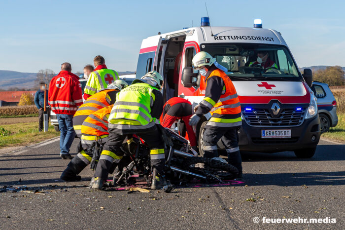 Verkehrsunfall auf der B34