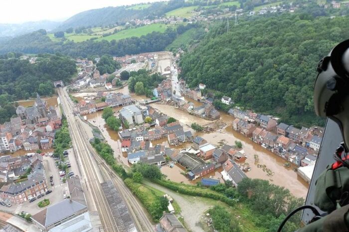 KHD-Einsatz in Belgien