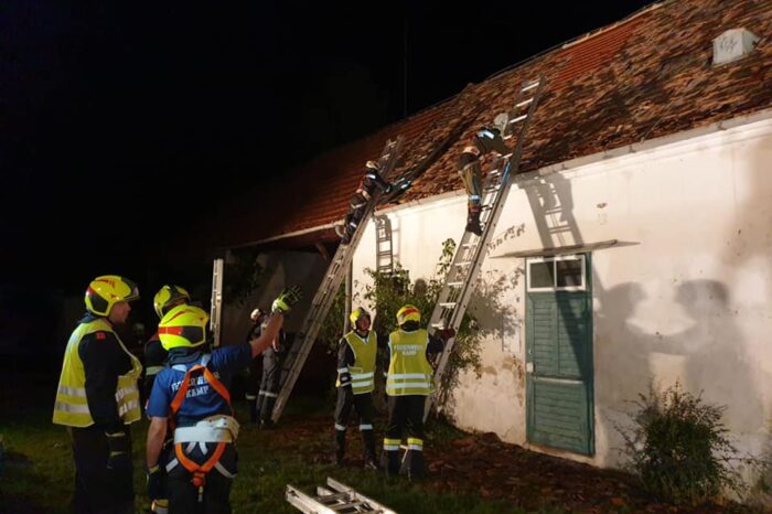 Hagelunwetter fordert erneut den KHD-Zug