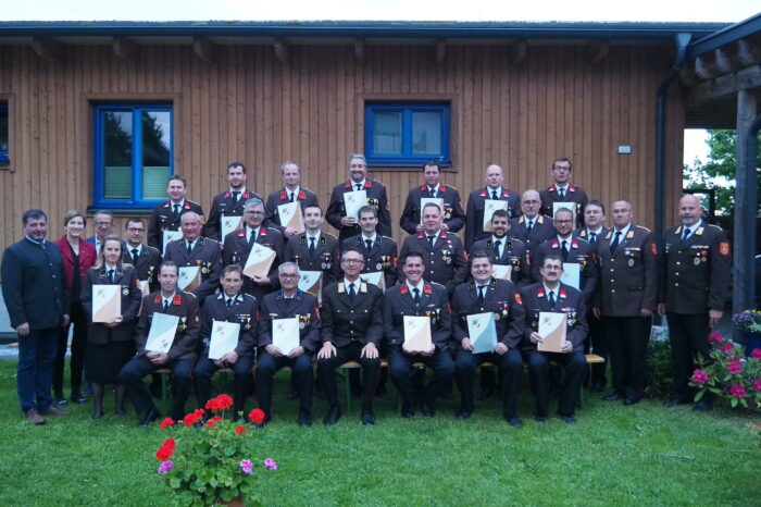 Abschnittsfeuerwehrtag 2022 in Mittelberg