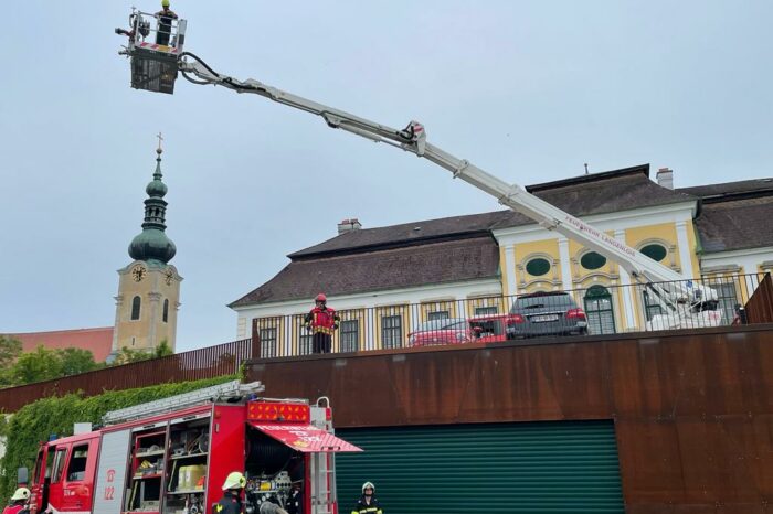 Abschnittsübung im Schloss Gobelsburg