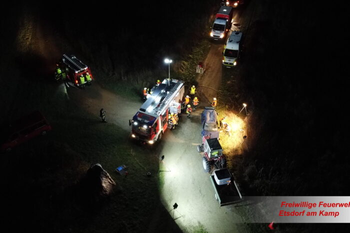 Technische Einsatzübung der Feuerwehren Etsdorf, Sittendorf und ASBÖ Traismauer