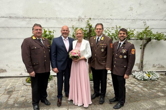 Ein Hoch auf das Brautpaar!
