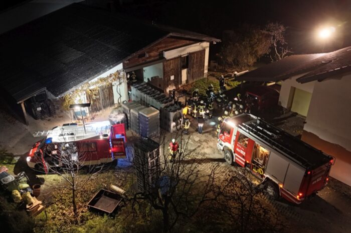 Abschnittsatemschutzübung in Mollands