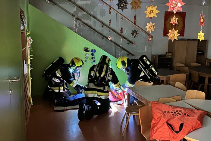 Unterabschnittsatemschutzübung in Engabrunn