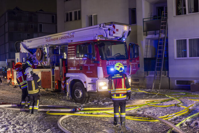 Nächtlicher Großeinsatz in Krems